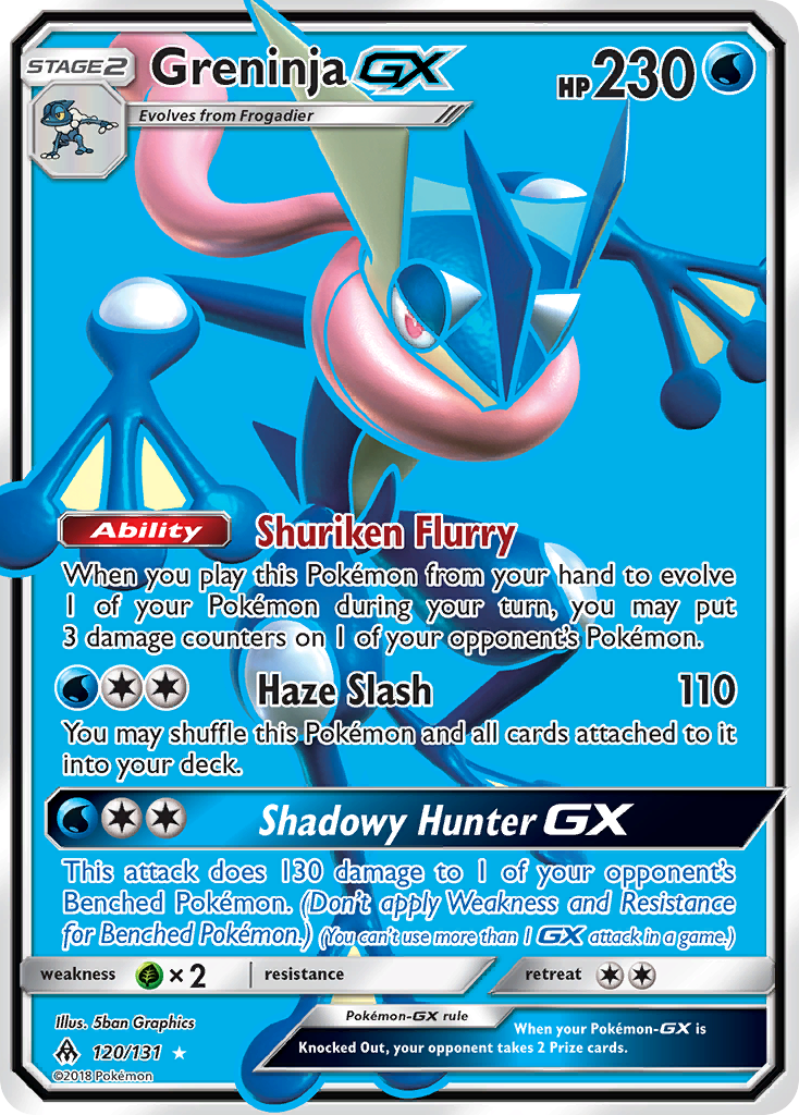Greninja-GX card