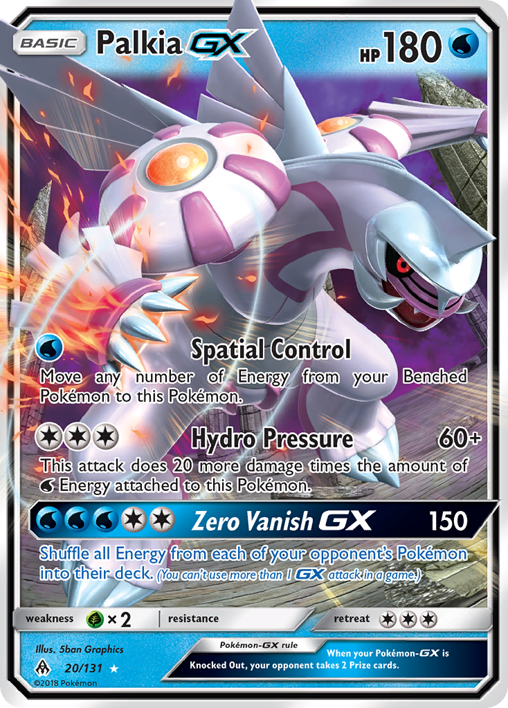 Palkia-GX card