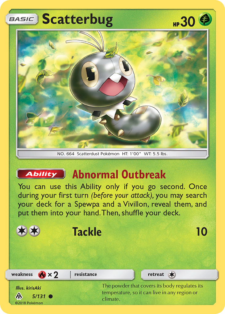Scatterbug card
