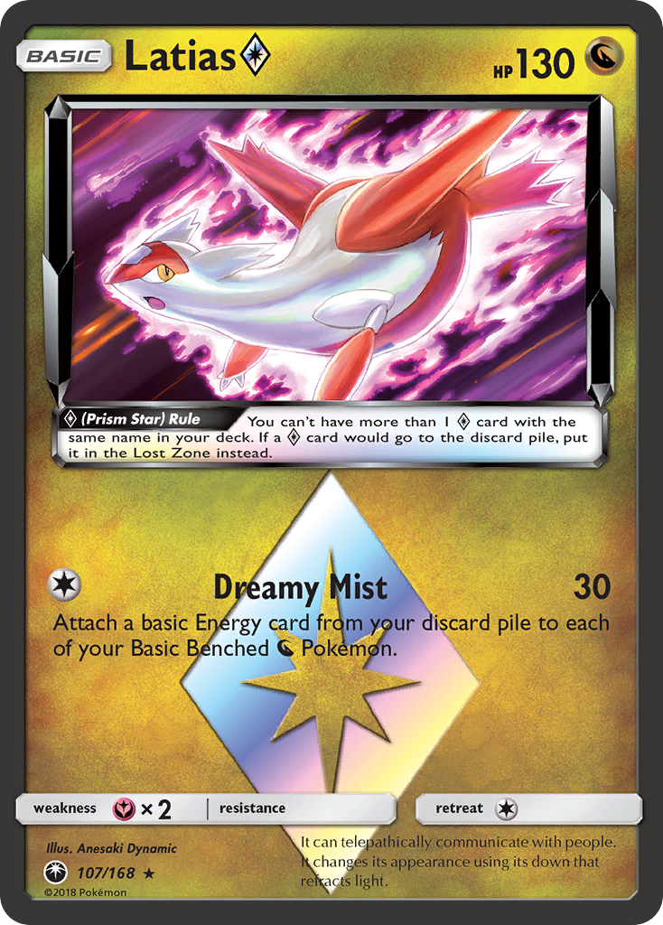 Latias ◇ card