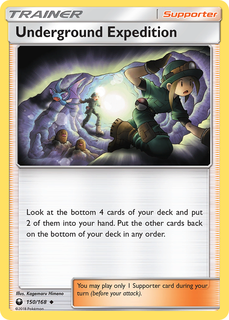 Underground Expedition card
