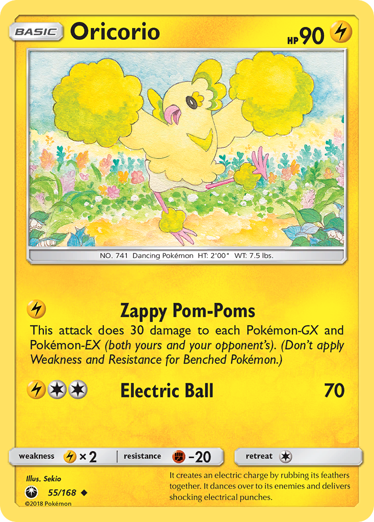 Oricorio card