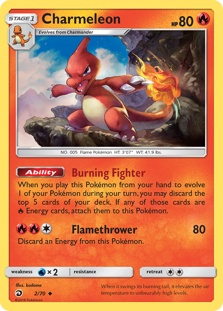 Charmeleon card