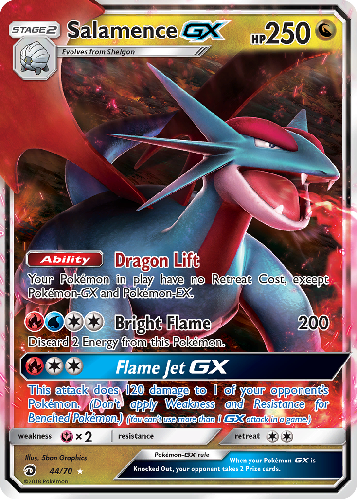 Salamence-GX card
