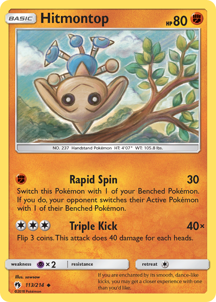 Hitmontop card