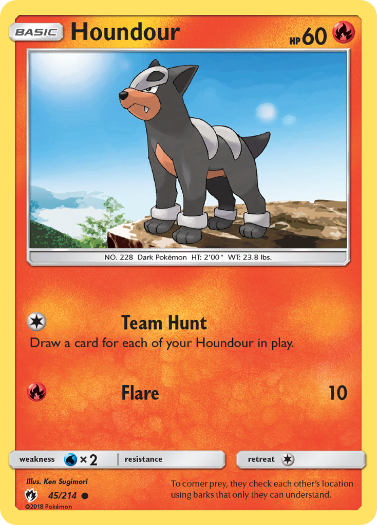 Houndour card