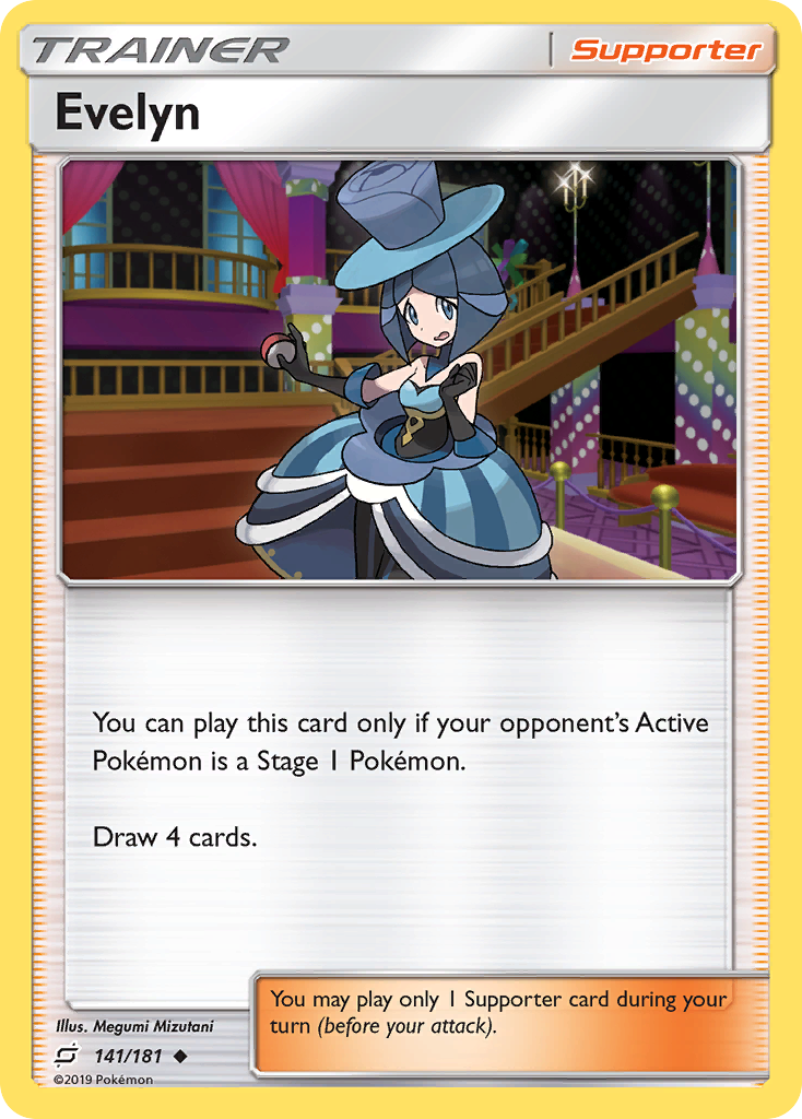 Evelyn card