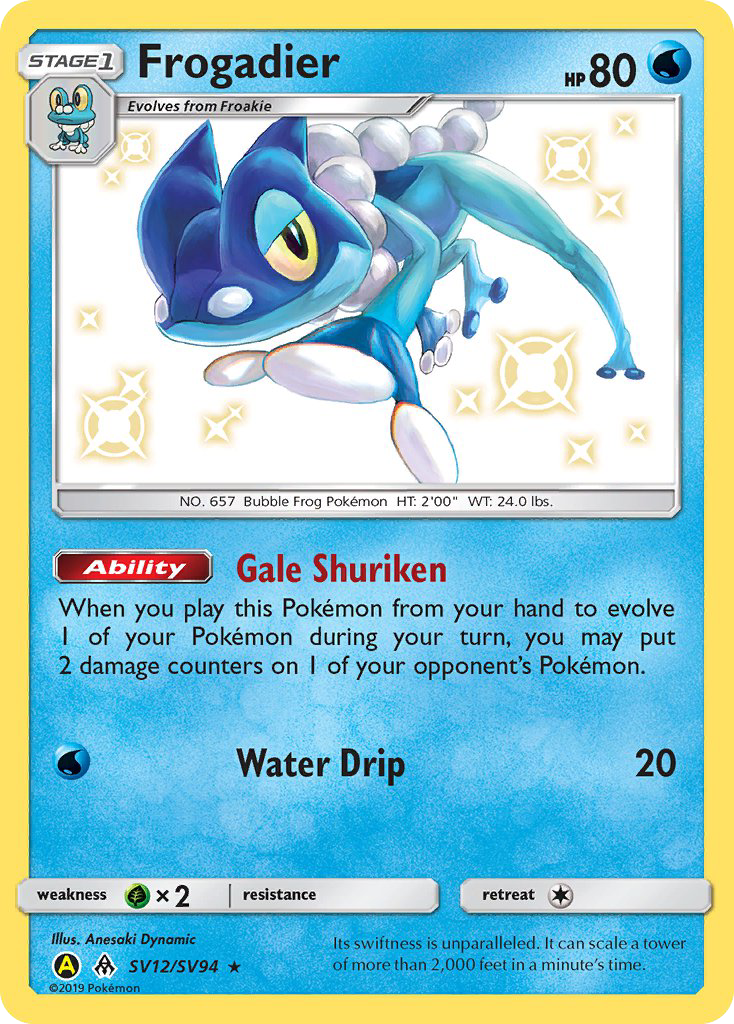 Frogadier card