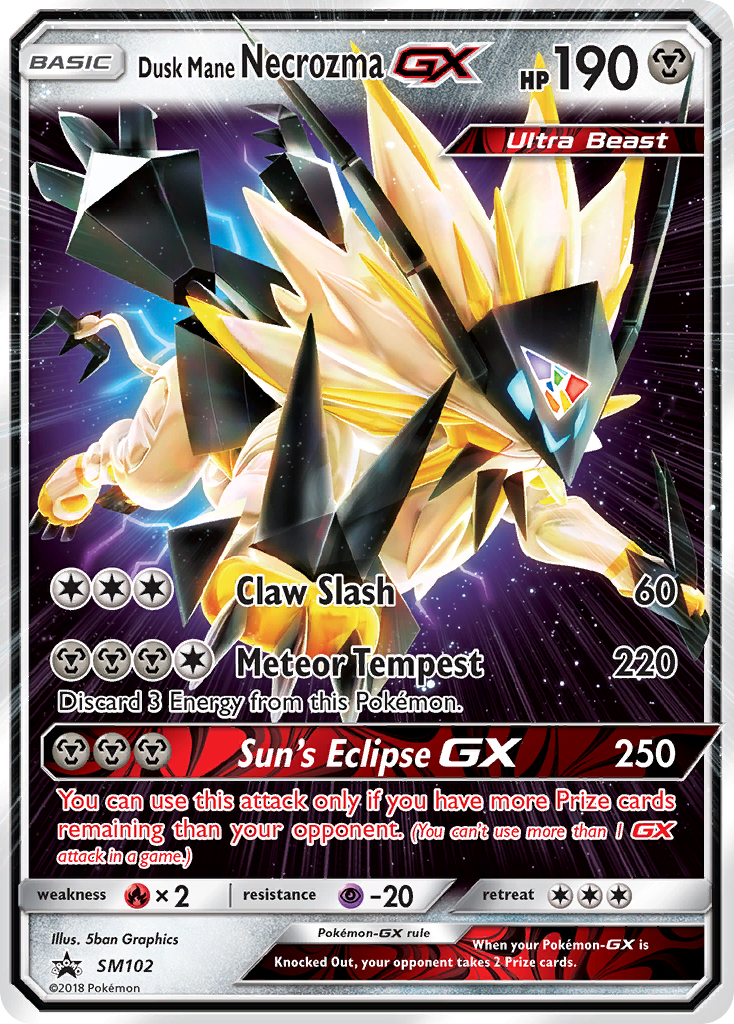 Dusk Mane Necrozma-GX card