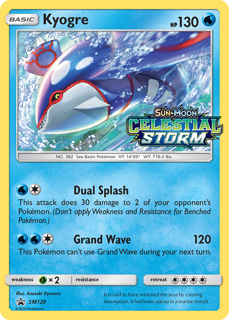 Kyogre card
