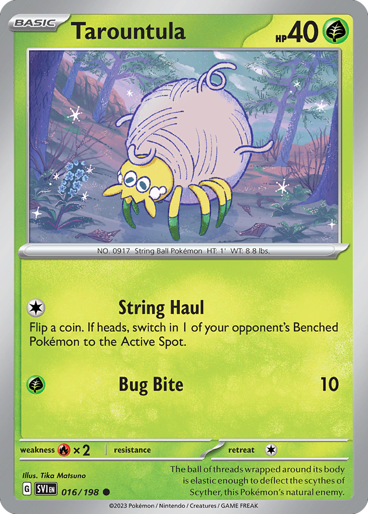 Tarountula card