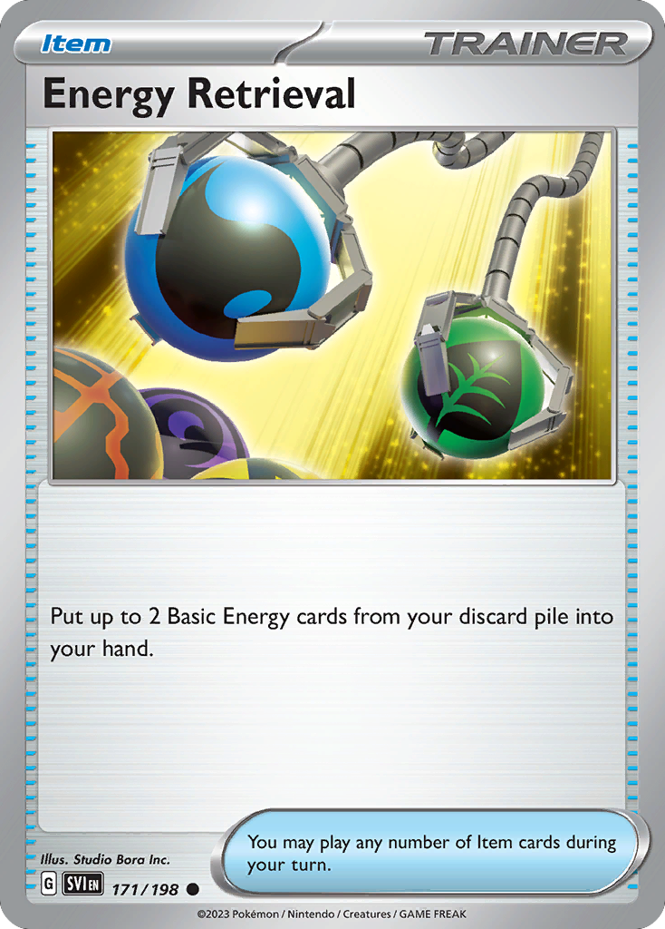 Energy Retrieval card