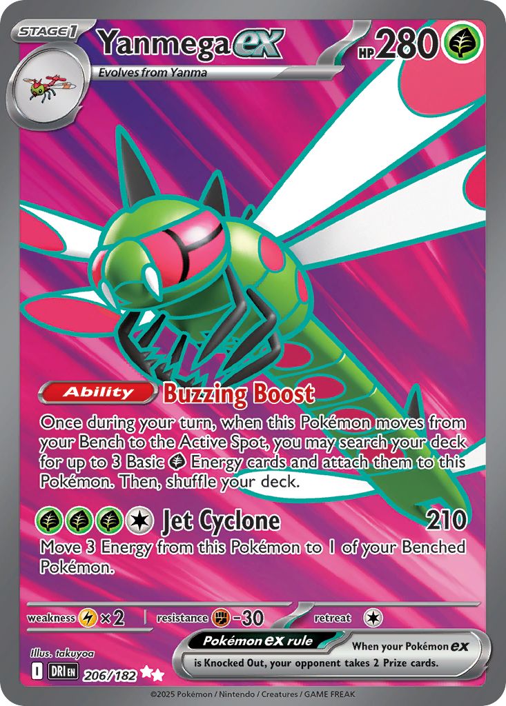 Yanmega ex card