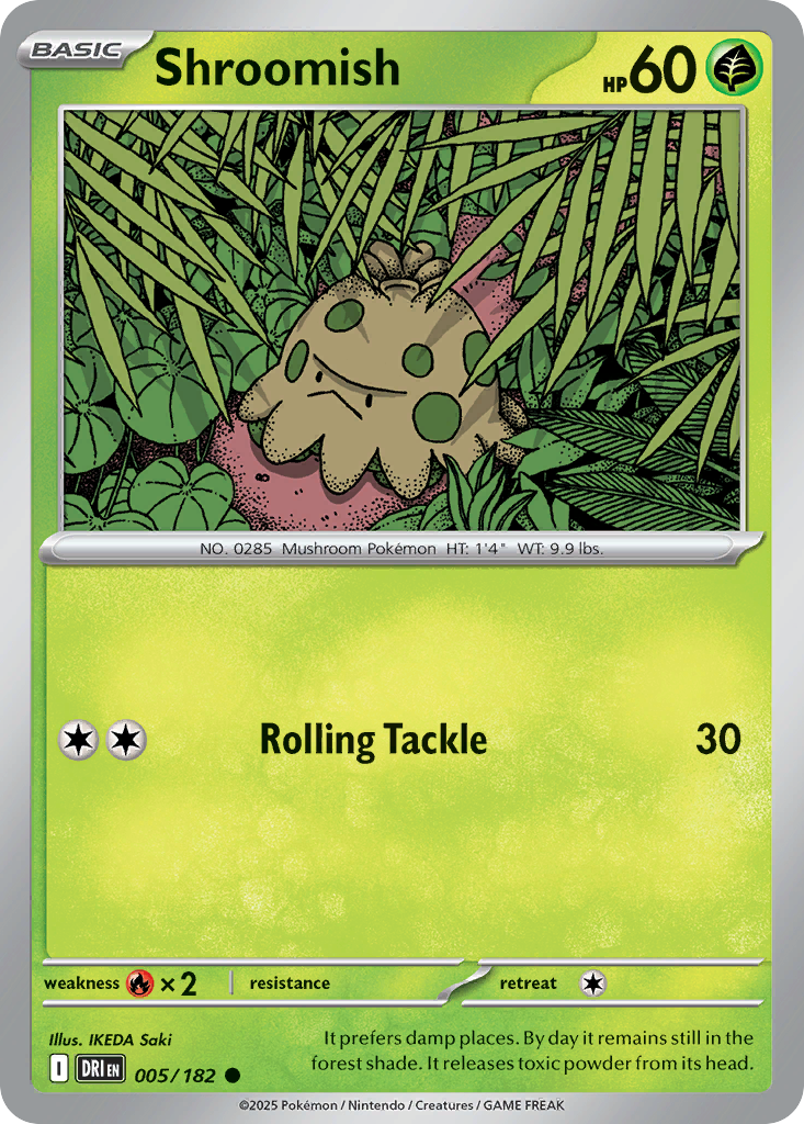 Shroomish card