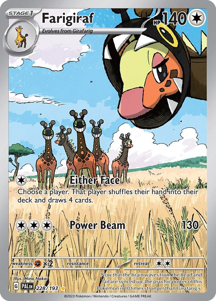 Farigiraf card