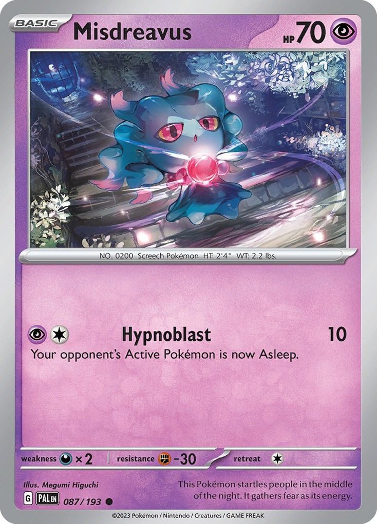 Misdreavus card
