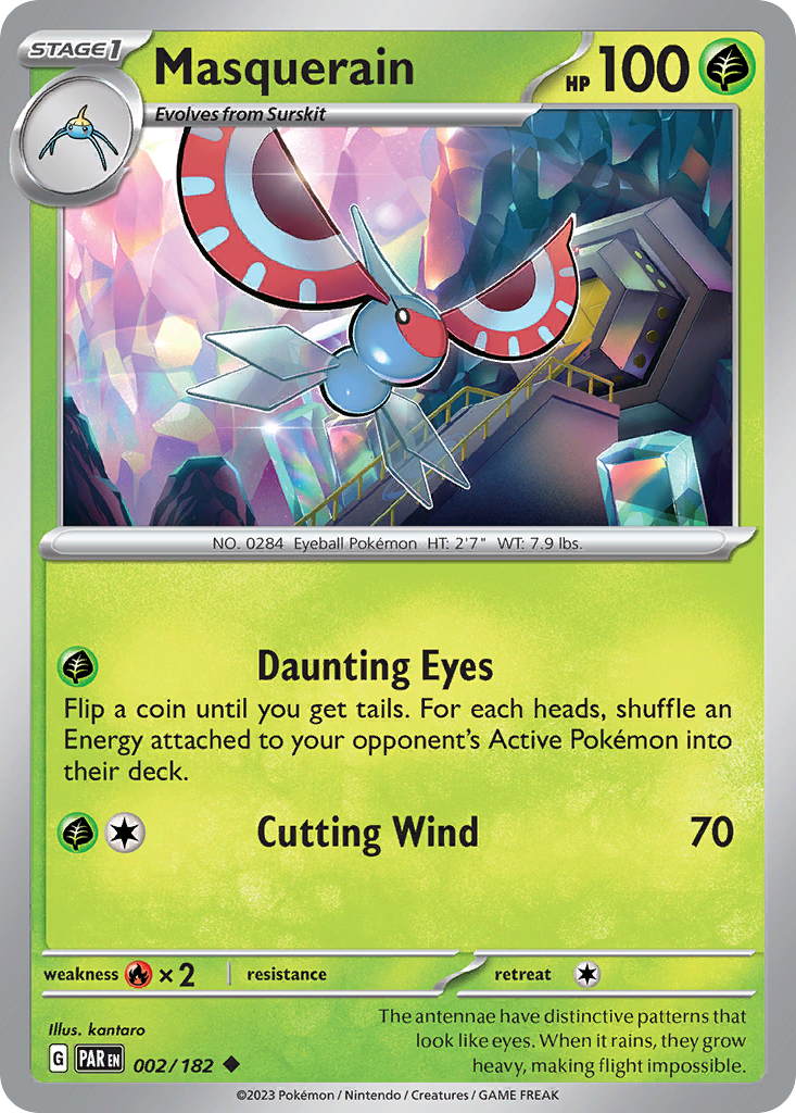 Masquerain card
