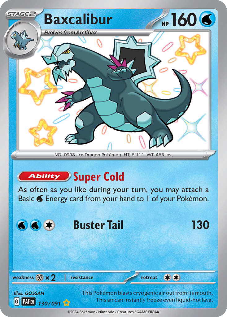 Baxcalibur card