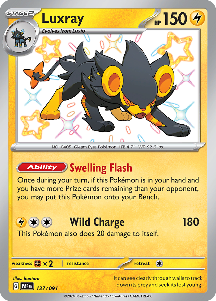 Luxray card
