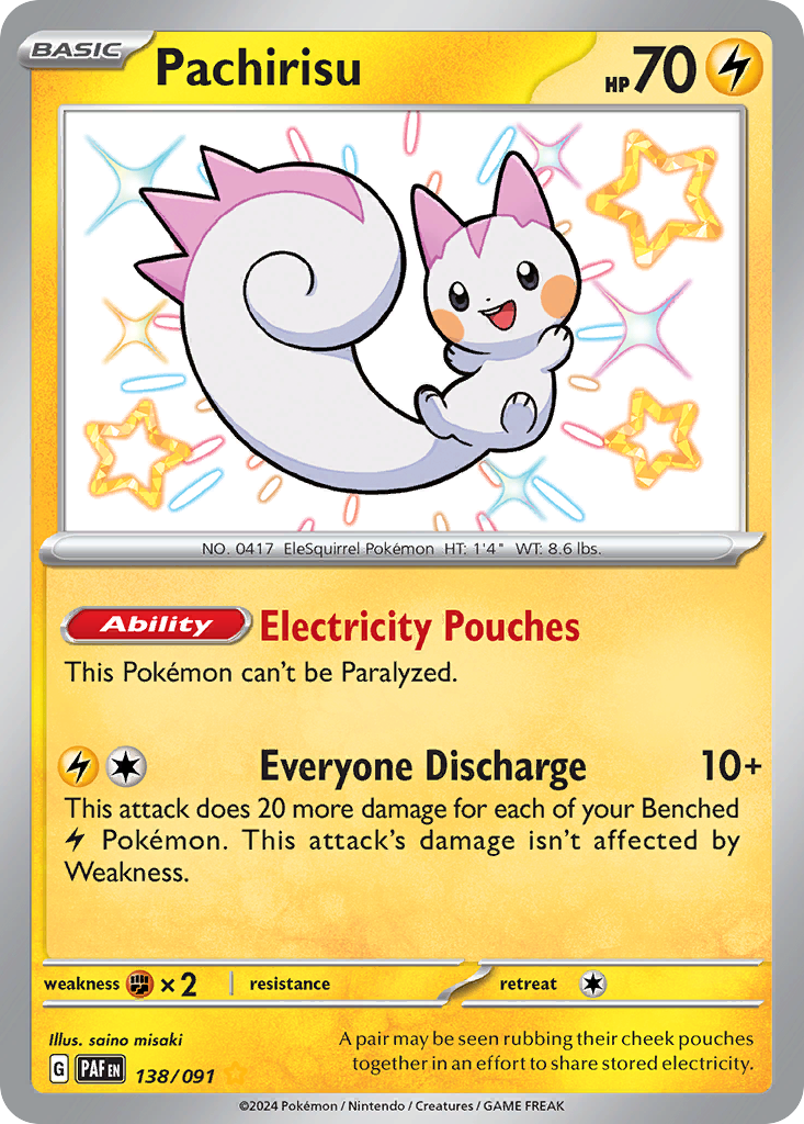 Pachirisu card