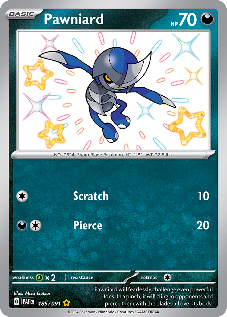 Pawniard card