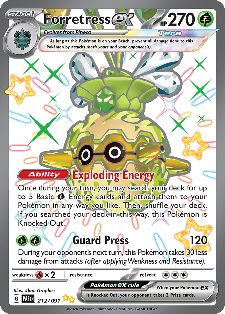 Forretress ex card
