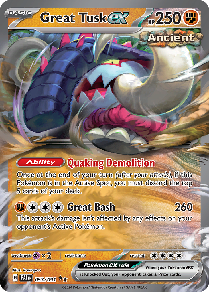 Great Tusk ex card