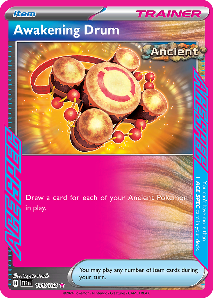 Awakening Drum card