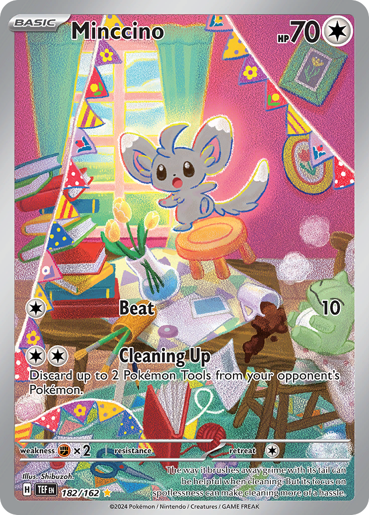 Minccino card