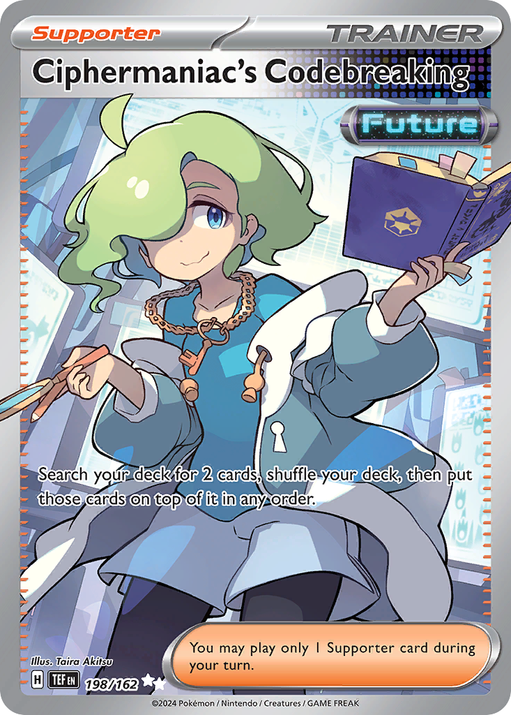 Ciphermaniac's Codebreaking card