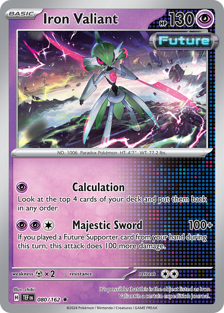 Iron Valiant card