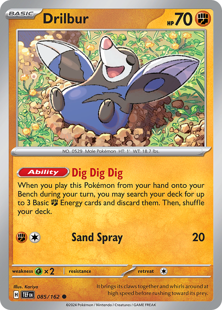 Drilbur card