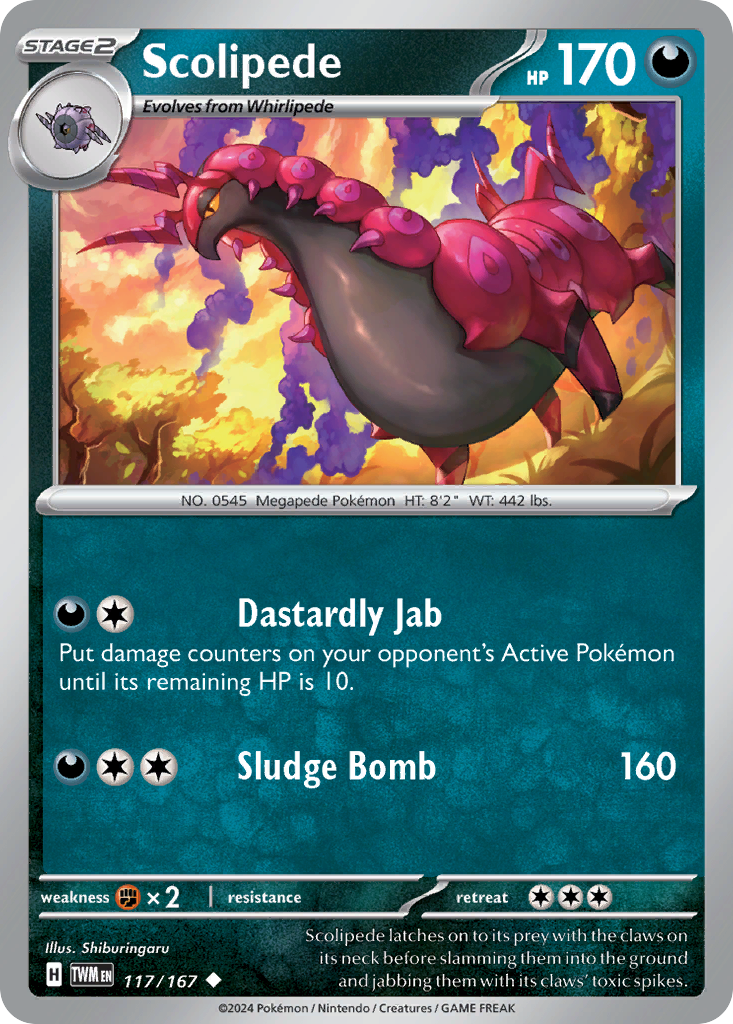 Scolipede card