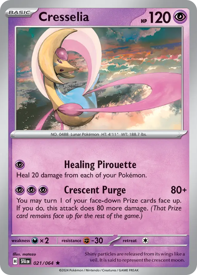 Cresselia card