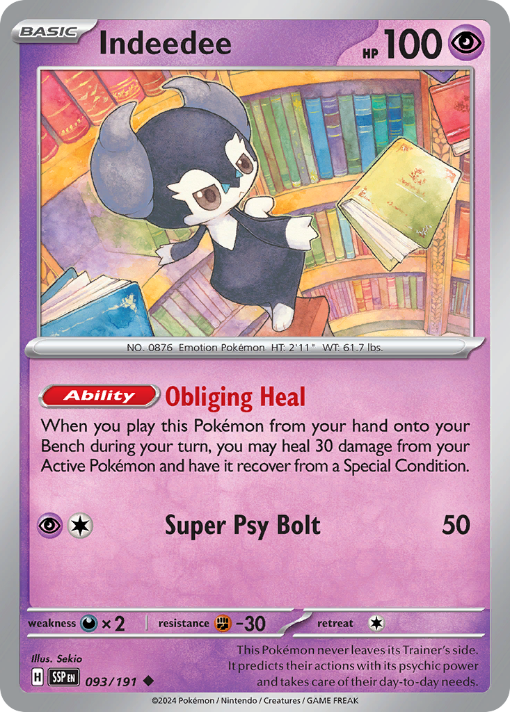 Indeedee card