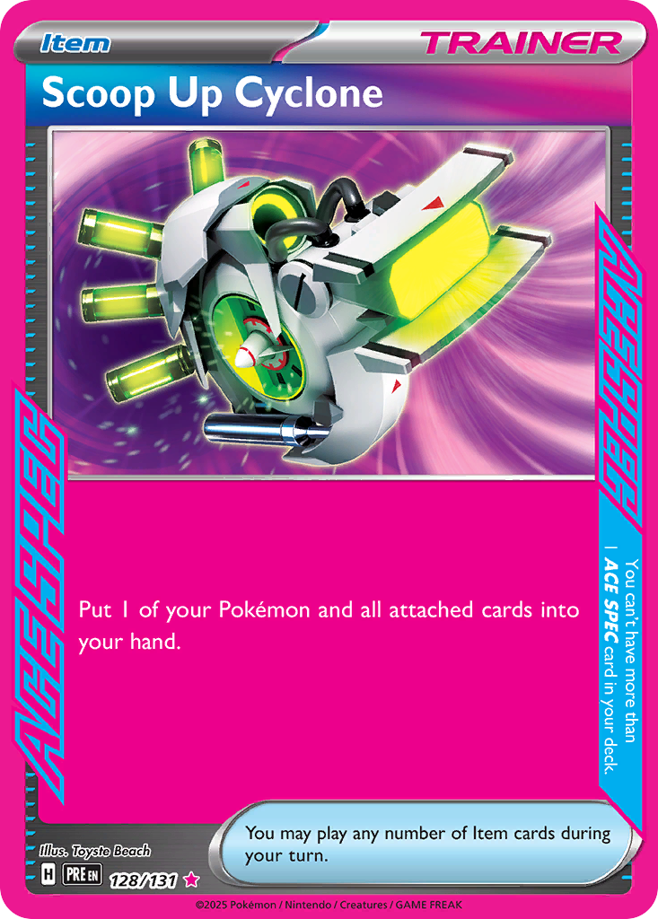 Scoop Up Cyclone card