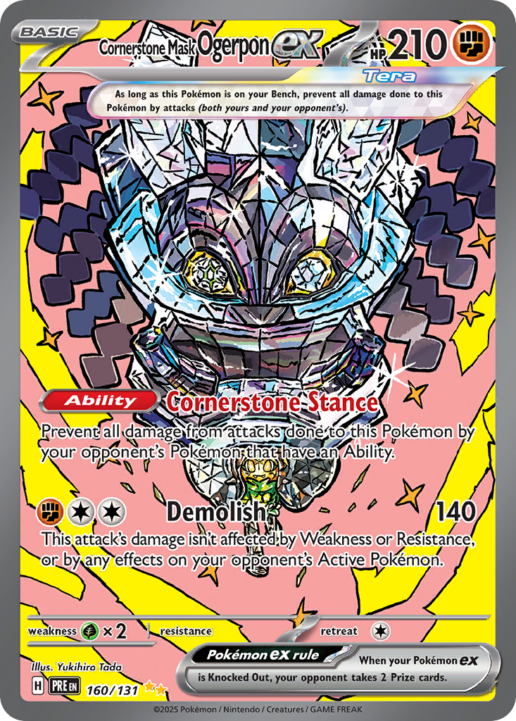 Cornerstone Mask Ogerpon ex card