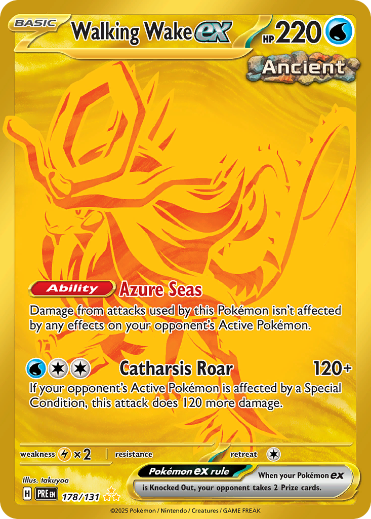 Walking Wake ex card