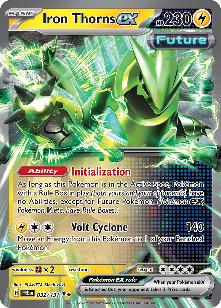 Iron Thorns ex card