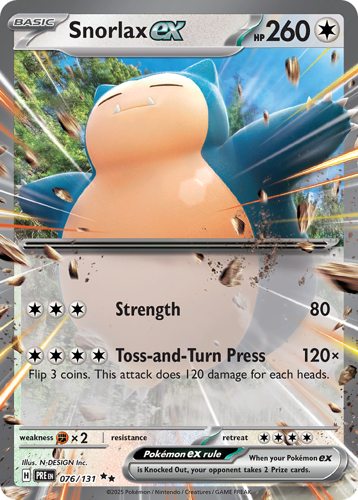 Snorlax ex card