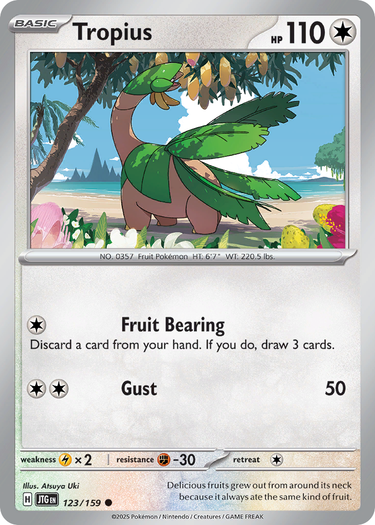 Tropius card