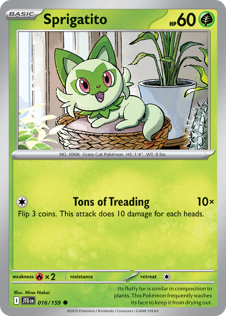 Sprigatito card