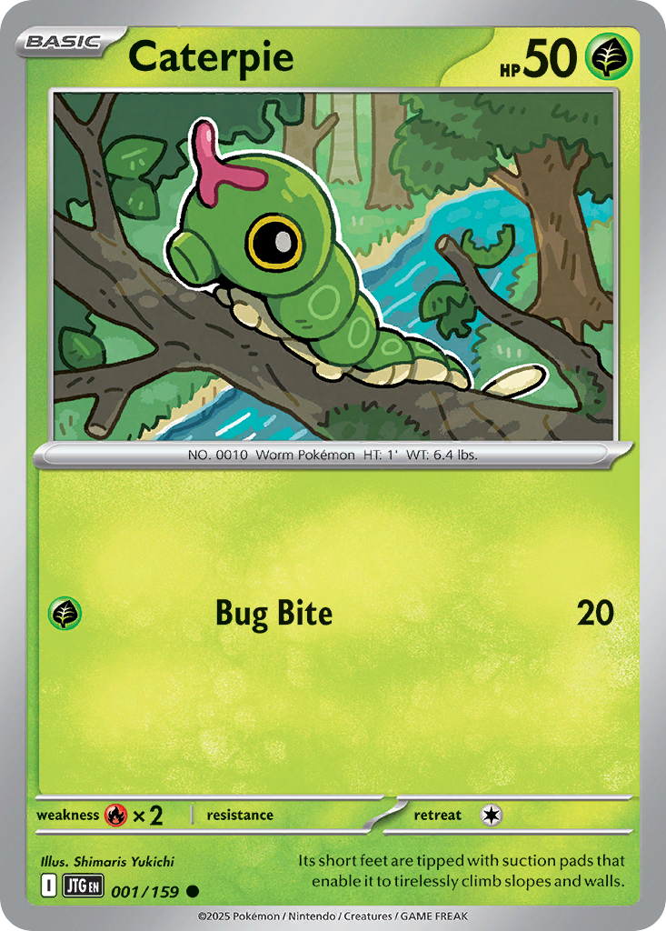 Caterpie card