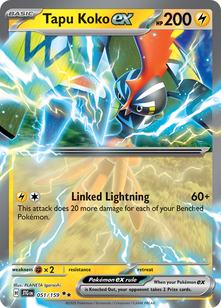 Tapu Koko ex card