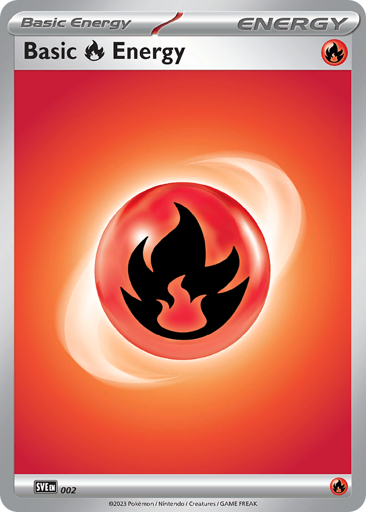 Basic Fire Energy card