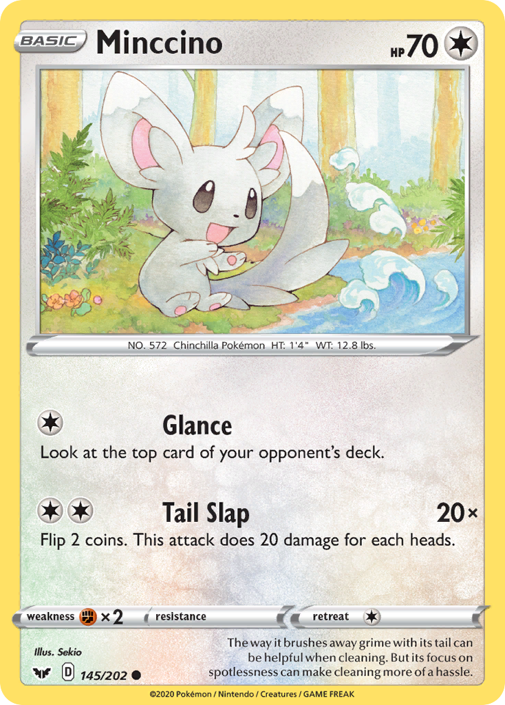 Minccino card