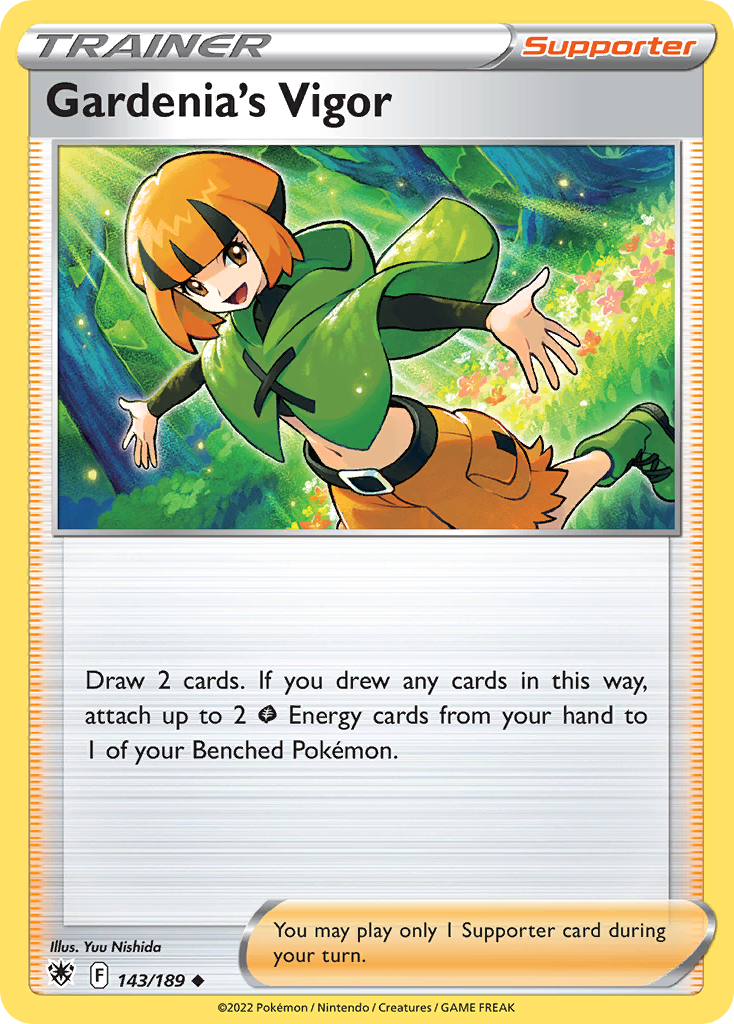 Gardenia's Vigor card