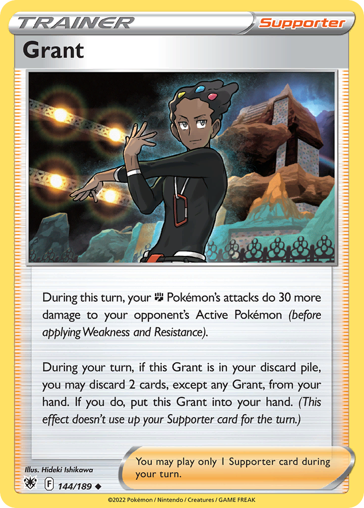 Grant card