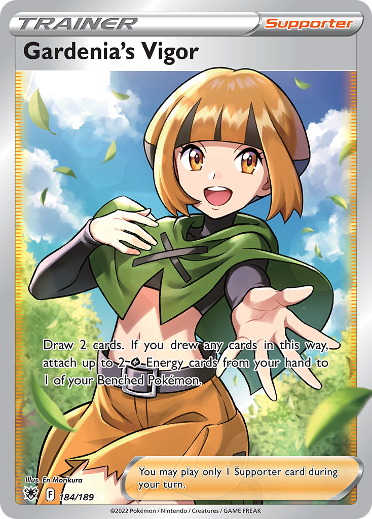 Gardenia's Vigor card