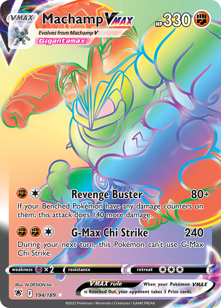 Machamp VMAX card